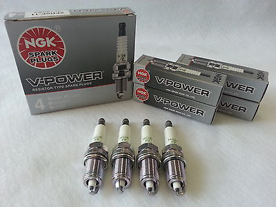 #ad 4 New NGK V Power Copper Spark Plugs ZGR5A #Made in Japan $13.96