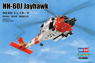#ad HobbyBoss 87235 US Coast Guard Sikorsky HH 60J Jayhawk 1 72 Scale Model Kit $29.75