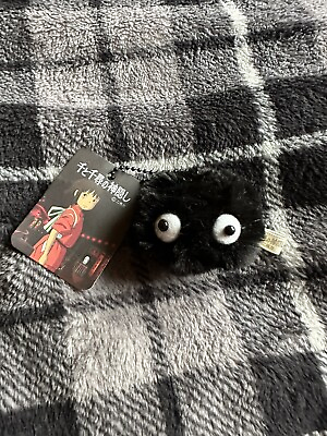 #ad My Neighbor Totoro Soot Sprite Dust Bunny Plush Toy Cute Pendant Keychain Gift $4.00