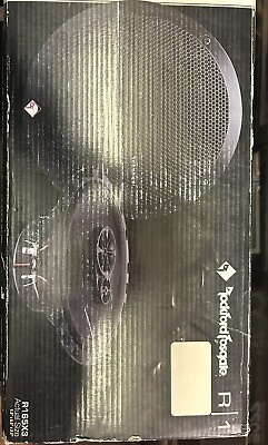#ad Rockford Fosgate R165X3 6..5 inch 3 Way Full Range Speaker s Black $50.00