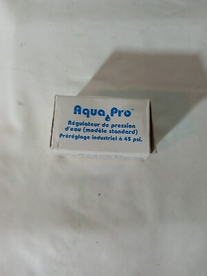 Aqua Pro Water Regulator Standard 45 Psi # 27550 #ad $14.96