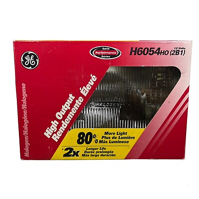 #ad GE Low High Beam Headlight H6054H0 12 Volts 2B1 $15.00