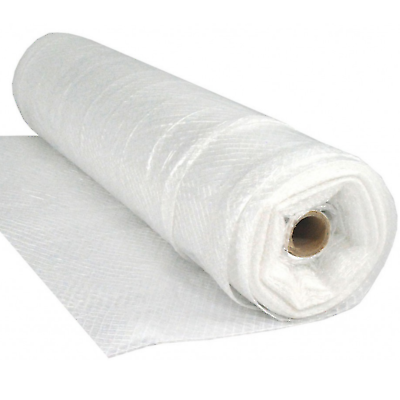 UV Rated Dura Skrim 10 Mil Clear String Reinforced 4 Year Plastic Sheeting $373.00