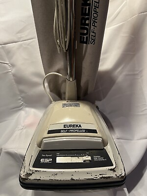#ad Vintage Eureka upright vacuum cleaner Model 5072 Tested Works Rare Eureka $59.97