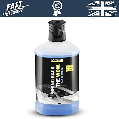 #ad Karcher Snow Foam Bottle Pressure Washer Detergent Car Shampoo Plug Clean 3 In 1 GBP 10.97