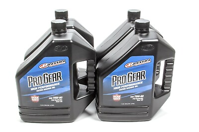 #ad Maxima Gear Oil Pro Gear 75W90 Synthetic 1 gal Set of 4 $267.37