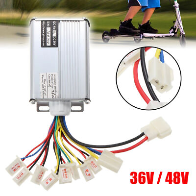 #ad 36V 48V 1000W E Bike Brush Motor Speed Controller For Electric Bicycle Scooters $20.22
