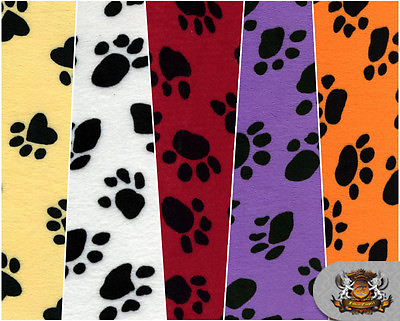 #ad VELBOA PAW PRINT Faux Fur Fabric 60quot;X36quot; Sold by the yard $6.49