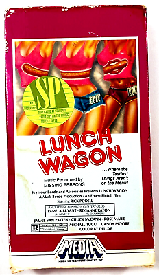 #ad Lunch Wagon VHS 1984 Classic Sex Comedy $18.49