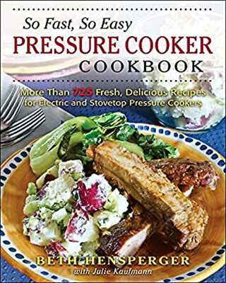#ad So Fast So Easy Pressure Cooker Cookbook : More Than 500 Fresh $6.69