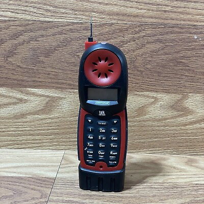 #ad #ad Craftsman 27413 Black amp; Red LCD Display Durable Construction Phone Untested $19.99