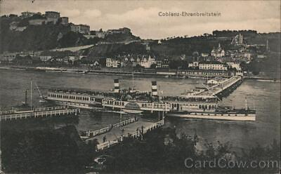 #ad #ad Germany 1910 Koblenz Ehrenbreitstein Postcard 10 stamp Vintage Post Card $9.99