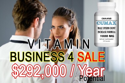 #ad VITAMIN Commerce Business $283250 A YEAR Easy Drop Ship MUST SEE $1425.00