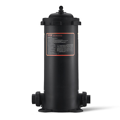 #ad VEVOR Pool Cartridge Filter In Above Ground Swimming Pool Filtration 50Sq.Ft $164.99