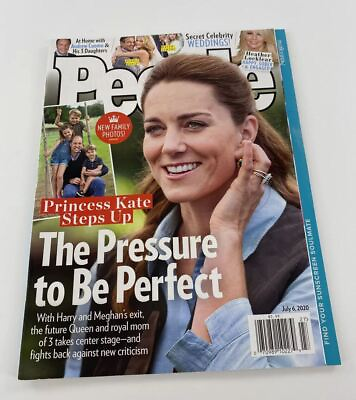 #ad #ad People Magazine July 6 2020 Princess Kate Middleton The Pressure to be Perfect $14.25