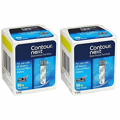 #ad Contour Next Glucose Test Strips 100 Count. Exp 02 28 2025 FAST SHIPPING $33.99