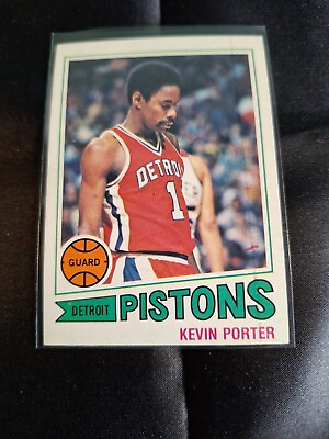 #ad 1977 78 TOPPS BASKETBALL SET BREAK #16 KEVIN PORTER NO CREASES NICE CARD $1.69
