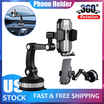 #ad Car Truck Mount Phone Holder Stand Dashboard Windshield For Cell Phone Universal $11.75