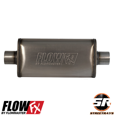 #ad Flowmaster 71249 Flow FX Universal SS Muffler 3quot; Center Inlet amp; Outlet $74.95