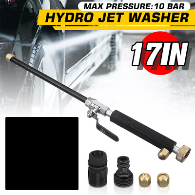 #ad High Pressure Power Hydro Jet Washer Water Spray Nozzle Wand Car Garden Sprayer $16.99