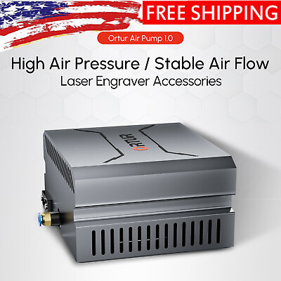 #ad ORTUR Air Assist Pump With 50L min Auto Air Flow for Laser Engraver Machine $91.99