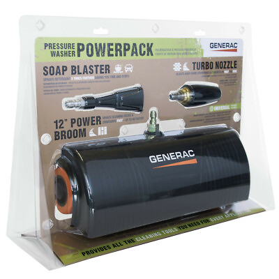 Generac PowerPack Cleaning Attachment Kit for Gas Pressure Washers 7666 New $92.99