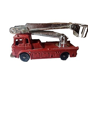 #ad Vintage HUSKY FIRE VEHICLE RED SIMON SNORKEL FIRE ENGINE 1960#x27;S P O Gr. Britain $9.95