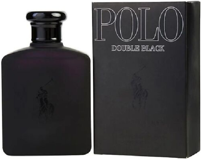 #ad #ad Ralph Lauren Polo Double Black 4.2oz Men Eau De Toilette Spray New Sealed in Box $39.99