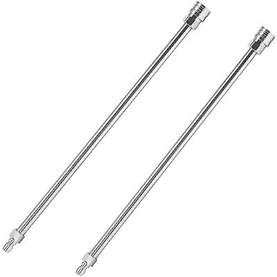 #ad Pressure Washer Extension Wand Stainless Steel Body and Fittings 17 Inch Powe... $25.13