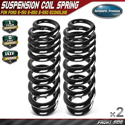 #ad 2x Front Coil Spring for Ford E 150 07 14 E 250 E 250 Econoline E 350 Super Duty $96.99