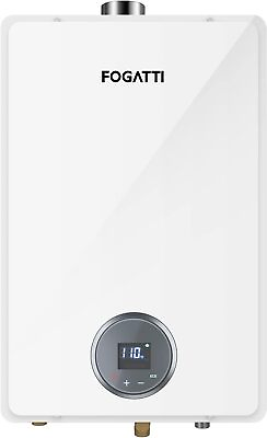 #ad FOGATTI 7.5GPM Tankless Water Heater Instand Hot Water Boiler 170000BTU Indoor $299.99