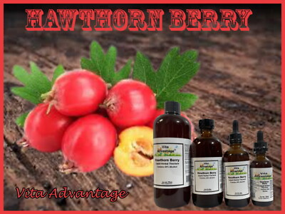 #ad Hawthorn Berry Tincture Extract Highest Quality and Strength $12.25
