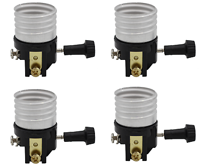 #ad 3 Way Socket Replacement for Lamps Medium Base Interior Only Pack of 4 $7.99