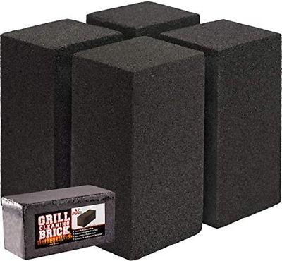 #ad Commercial Grade Heavy Duty Grill Cleaning Brick Bulk 4 Pack. Pumice Stone Clea $39.01