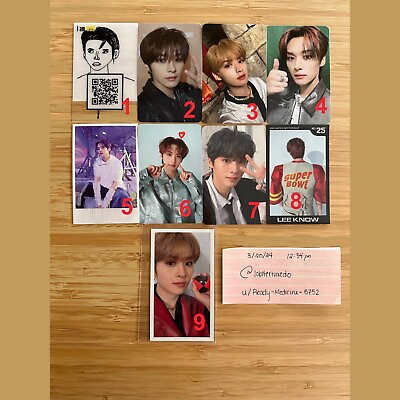 #ad Authentic Stray Kids Lee Know photocards $10.00