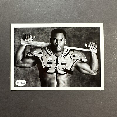 #ad Bo Jackson Shoulder Pads 1990 Score 697 Style 🎖️BO KNOWS🎖️Promo Oddball $7.99