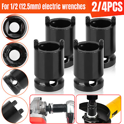 #ad 2 4x Pressure Plate Removal Sleeve Angle Grinder Socket Wrench Release Adapter $9.48