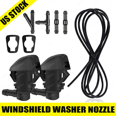 #ad For 2007 2011 Ford Edge Windshield Wiper Water Washer Spray Nozzle Jet $10.86
