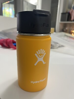 #ad Hydro Flask Travel Coffee Flask 12 oz Black $11.09