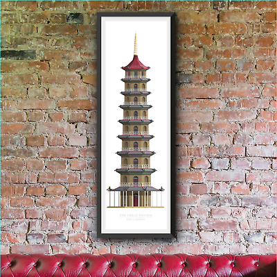 #ad The Great Pagoda Kew Gardens GBP 95.00