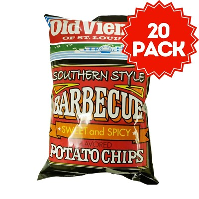 #ad Old Vienna of St. Louis Southern Style Sweet and Spicy BBQ Chips 5oz 20 pack $69.99