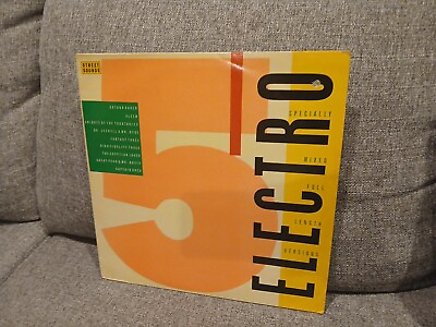 #ad #ad Various Street Sounds Electro 5 LP Record Vinyl Album Hip Hop Electronic $29.99