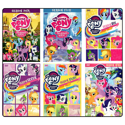 #ad My Little Pony : Friendship Is Magic Season 4 5 6 7 8 9 DVD All Region English $14.95
