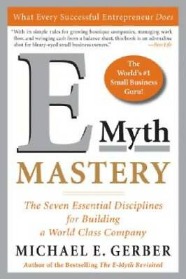 #ad #ad E Myth Mastery: The Seven Essential Disciplines for Building a World Clas GOOD $4.74