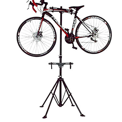 #ad #ad Portable Bike Repair Lift Stand Floor 360 Rotating Quick Release Arm Foldable $98.54