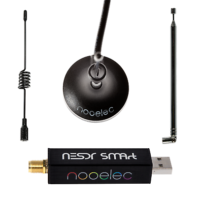 #ad Nooelec RTL SDR v5 Bundle NESDR SMArt HF VHF UHF 100kHz 1.75GHz USB Radio $43.95