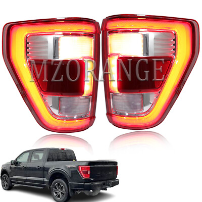 #ad Tail Light For Ford F 150 XLT 2021 2022 2023 W Blind Spot Upgrade LED Style US $425.19