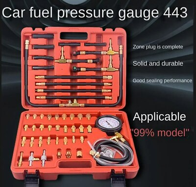 #ad #ad Automobile Gasoline Pump Fuel Pressure Detection Tool Pressure Gauge $218.99