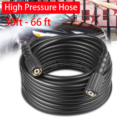 #ad High Pressure Washer Hose 3200PSI Replacement Power Washer Extension Tube M22 $24.69