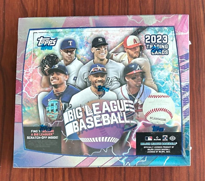 #ad 2023 Topps Big League Baseball Hobby Box 144 Trading Cards Factory Sealed $38.95